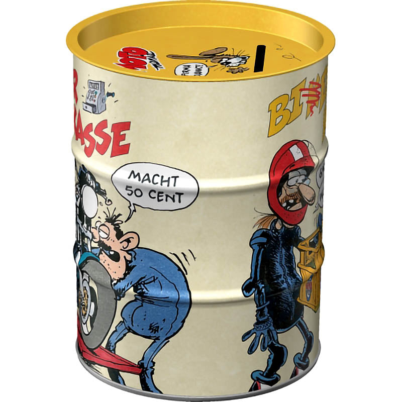 Spardose Ölfass - MOTOmania - Bikerkasse
