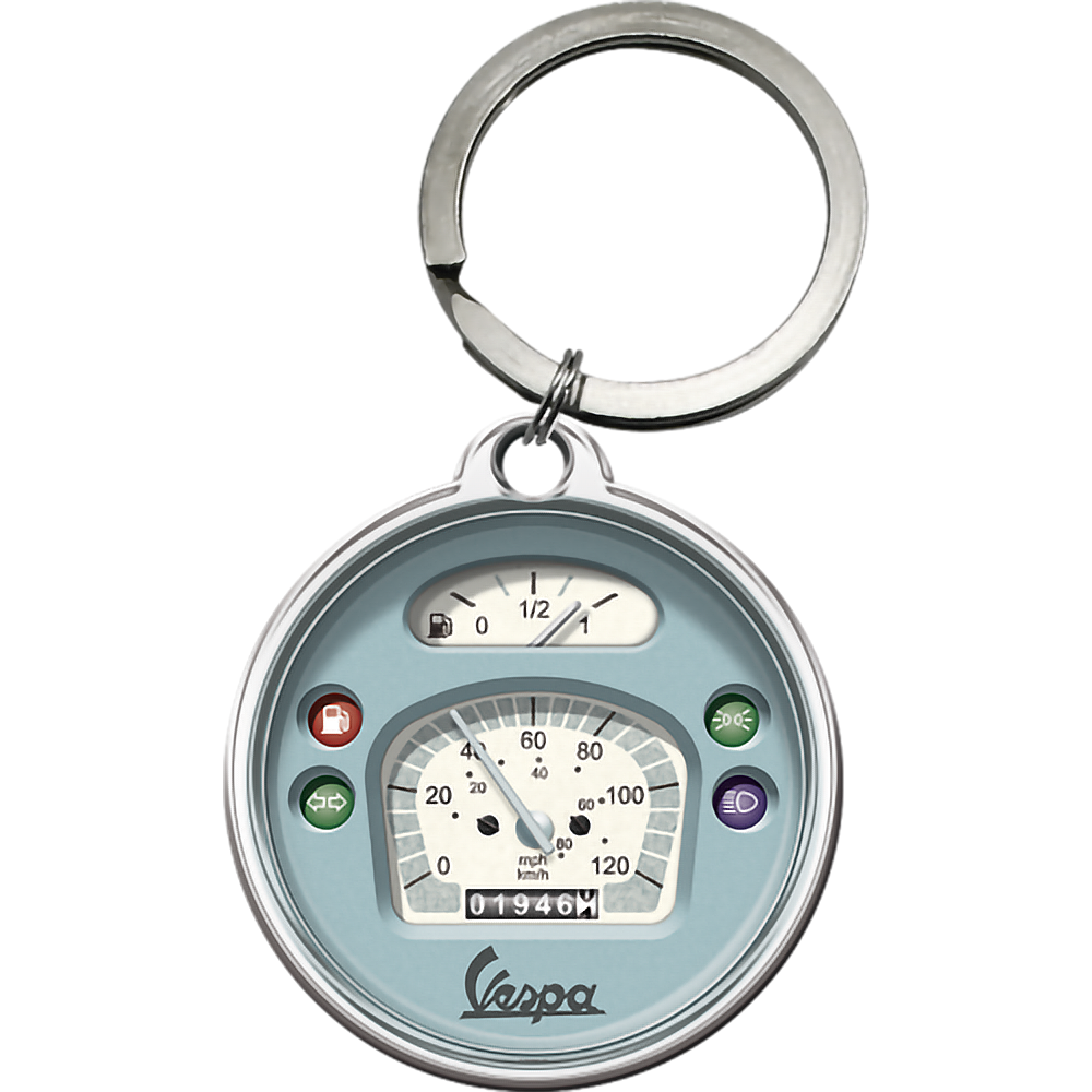 Schlüsselanhänger - Vespa Tachometer 4cm