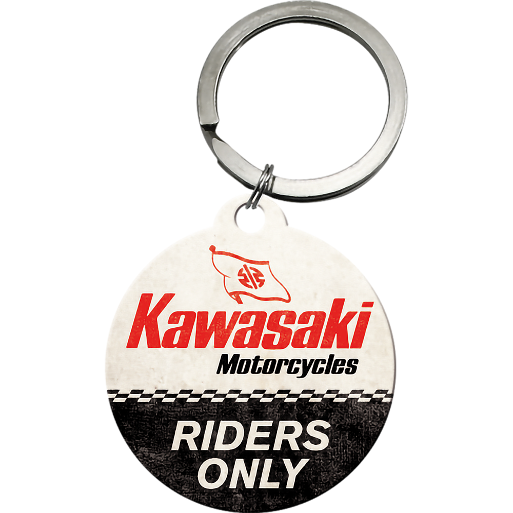 Schlüsselanhänger - Kawasaki-Riders only 4cm