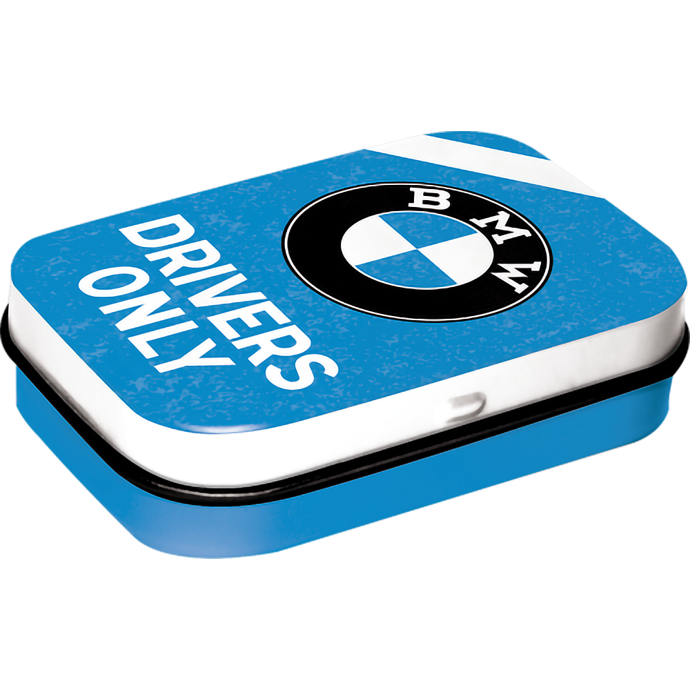 Pillendose - BMW Drivers only mit Pfefferminz