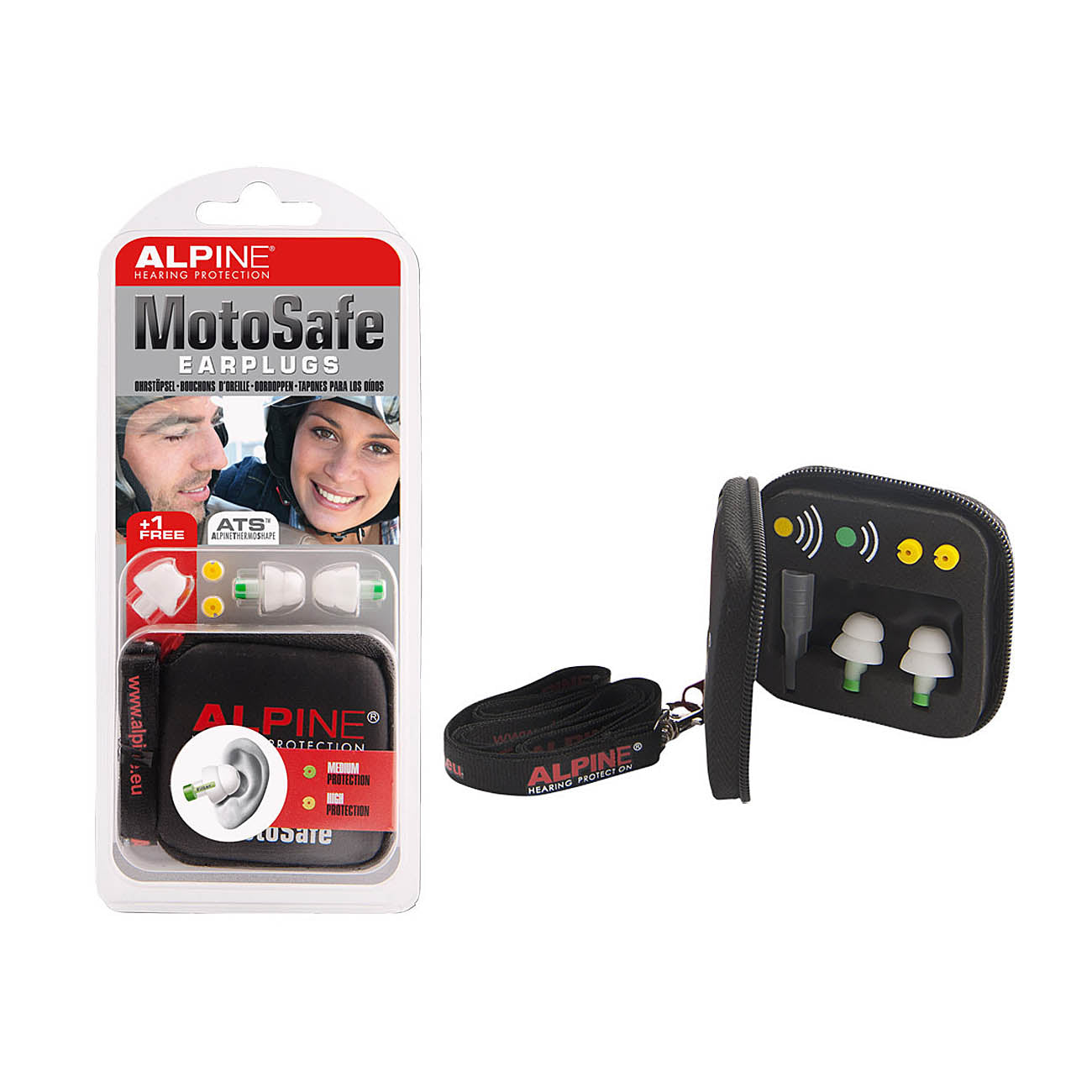 Alpine MotoSafe Gehörschutz für Motorradfahrer