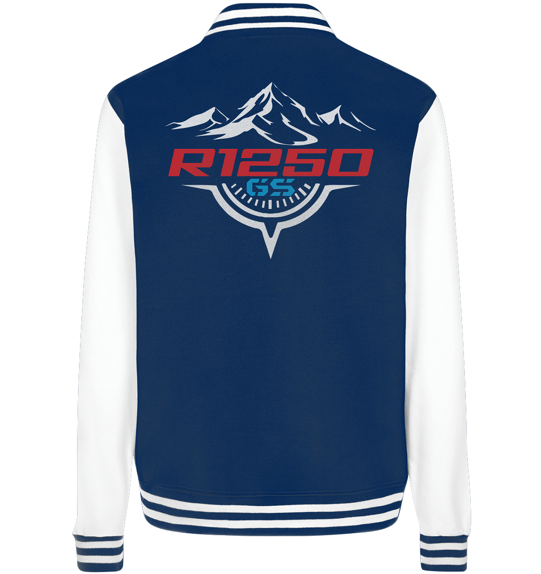 R1250GS Motorrad College Jacke Bergmotiv - 2-farbig