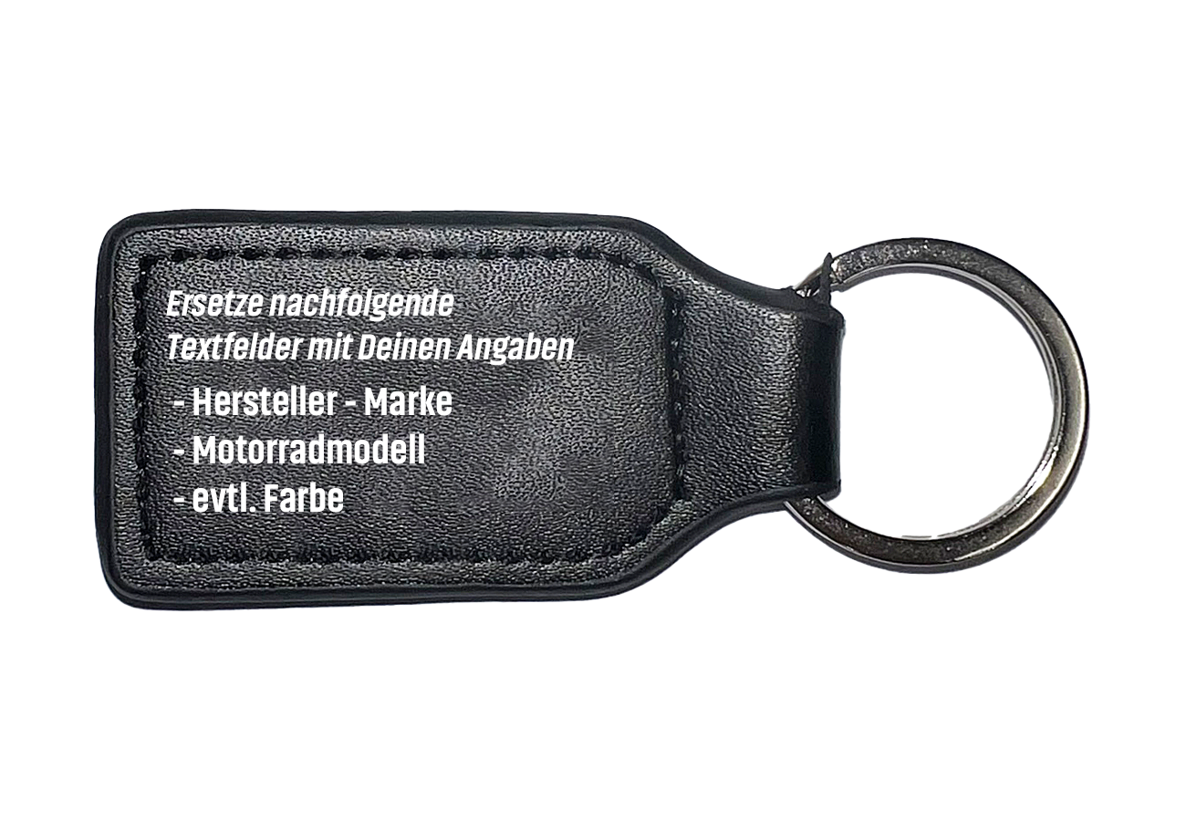 Blanko Anhänger - für den Anhänger mit Deinem Motorrad