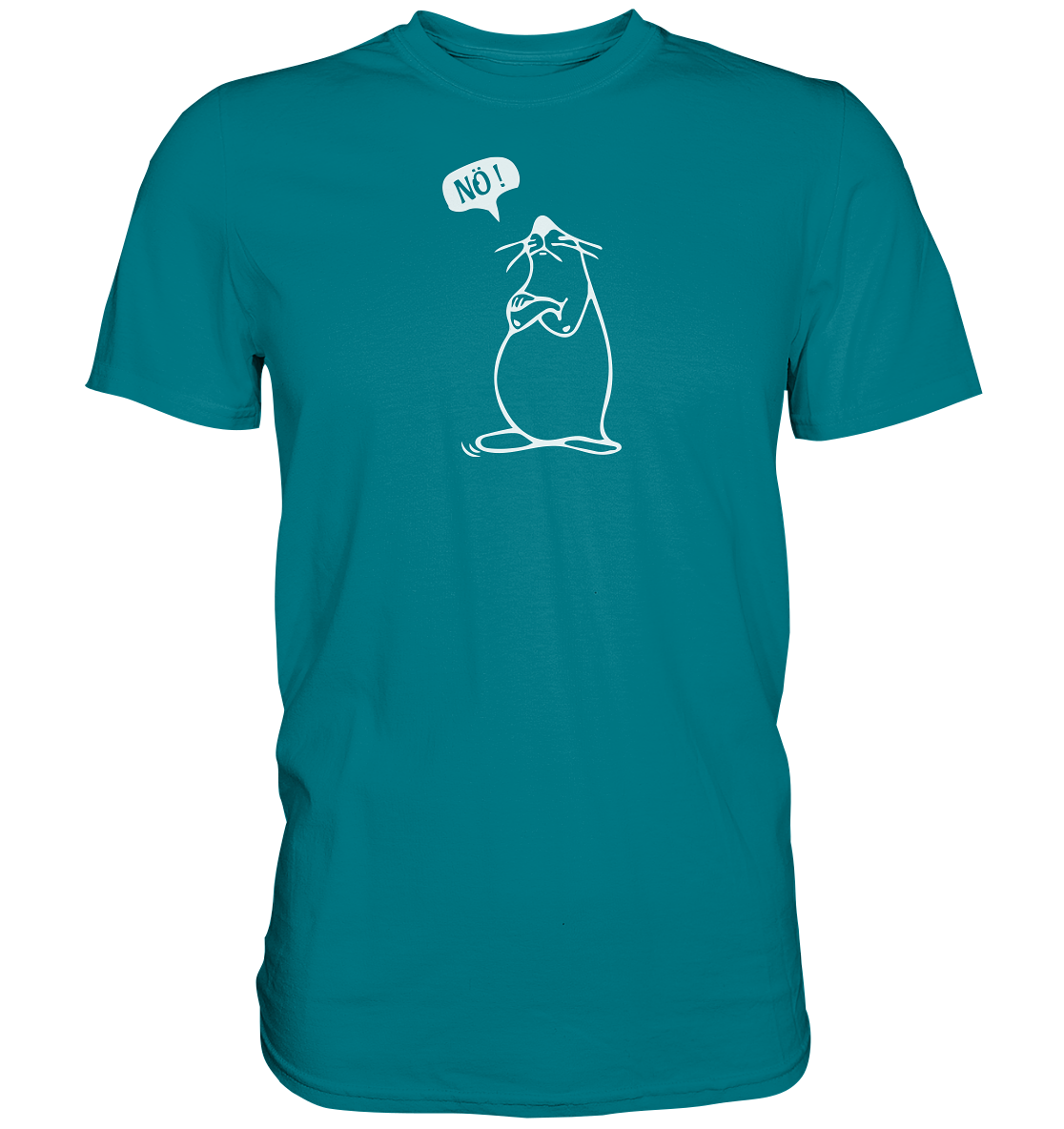 Nö - klare Ansage - Premium unisex Shirt