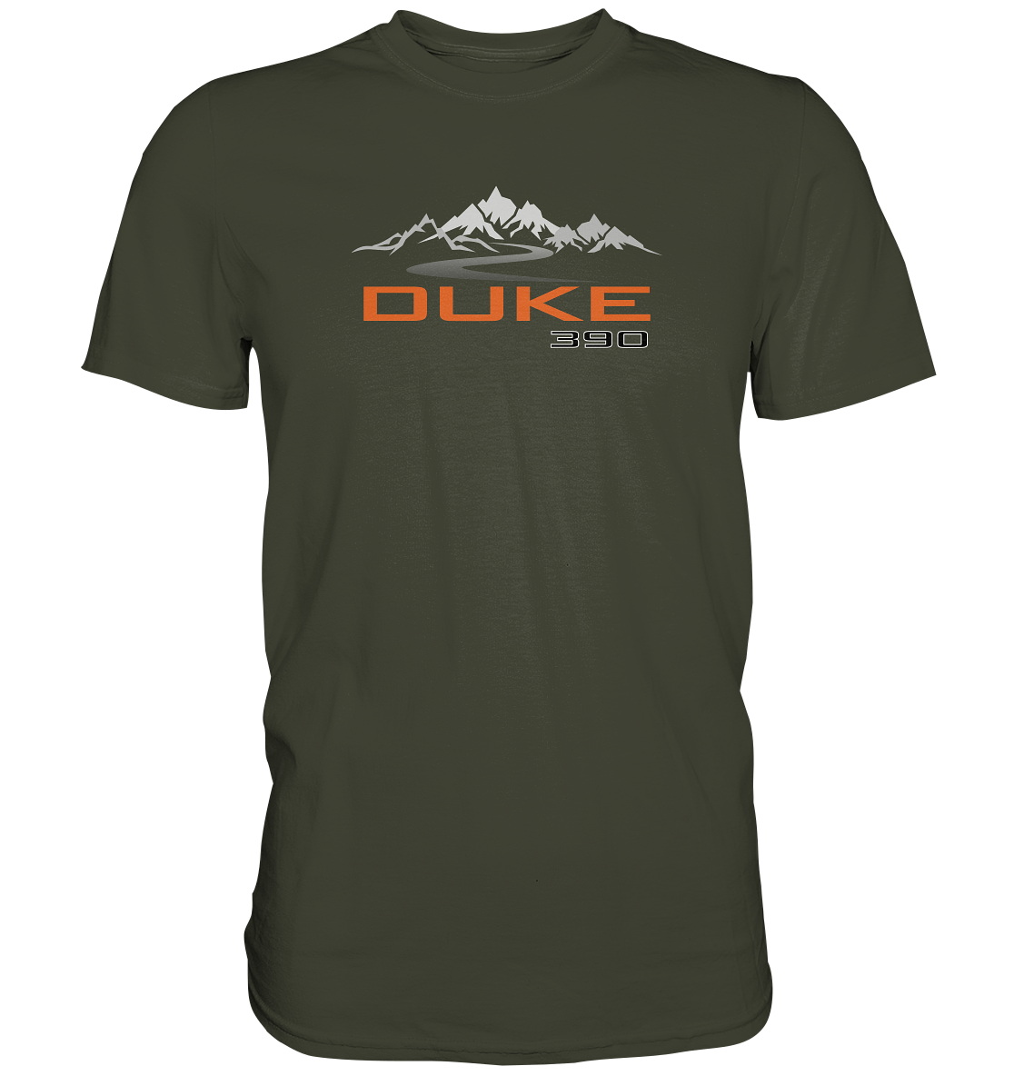 Duke 390 Tourmotiv - Premium unisex Shirt