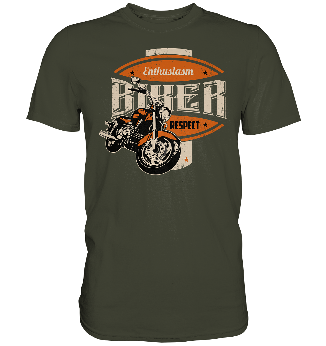 Biker enthusiasm - Premium unisex Shirt