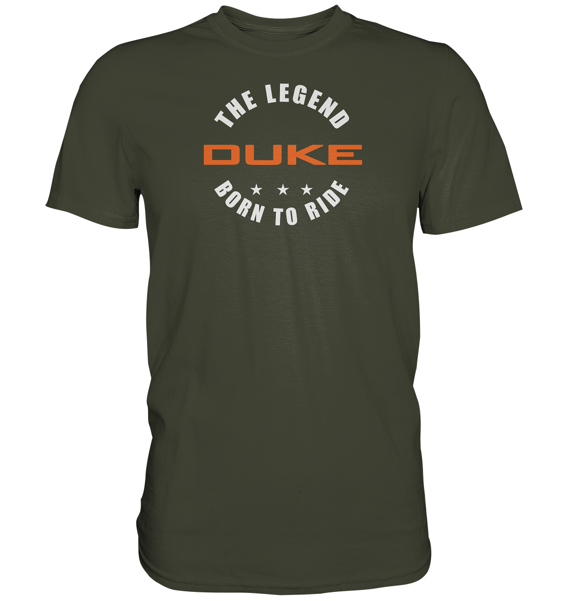 Duke - the legend, born to ride - dunkle Shirts - Premium unisex Shirt