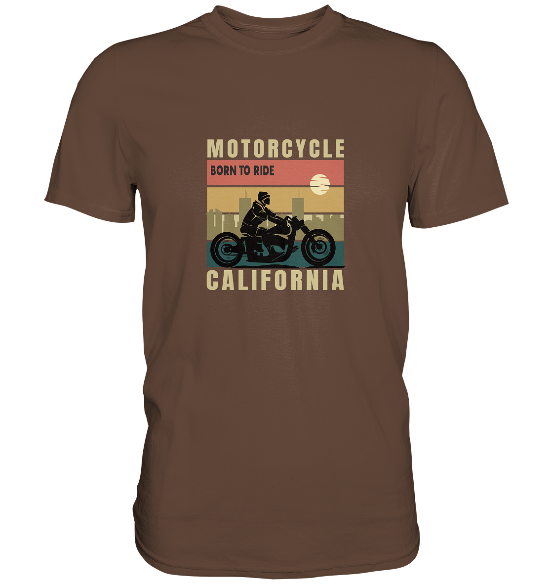 Motorcycle California - Born to ride - Premium Unisex Shirt