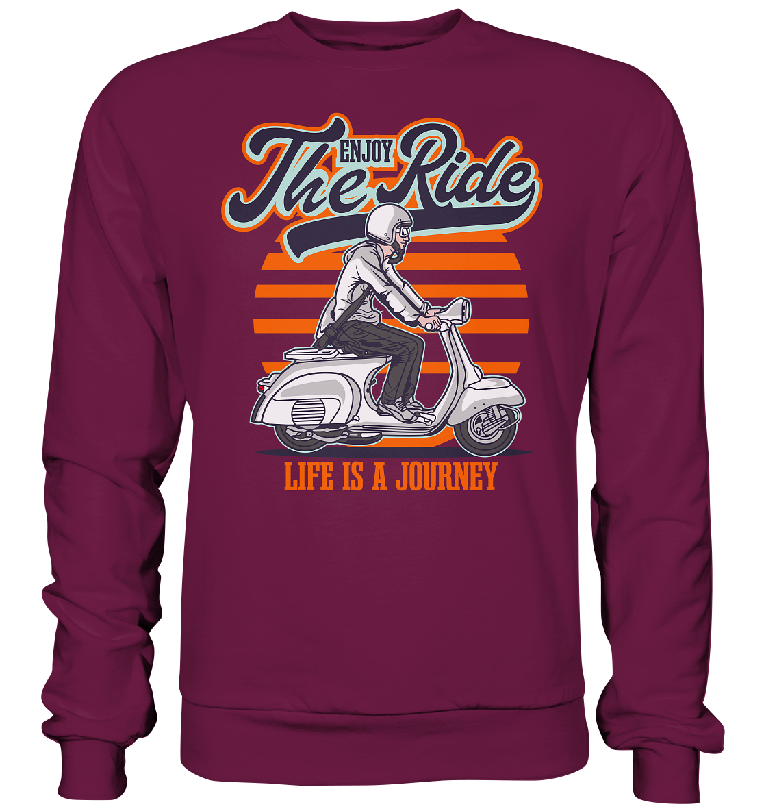 Enjoy the ride (Scooter) - Premium unisex Sweatshirt