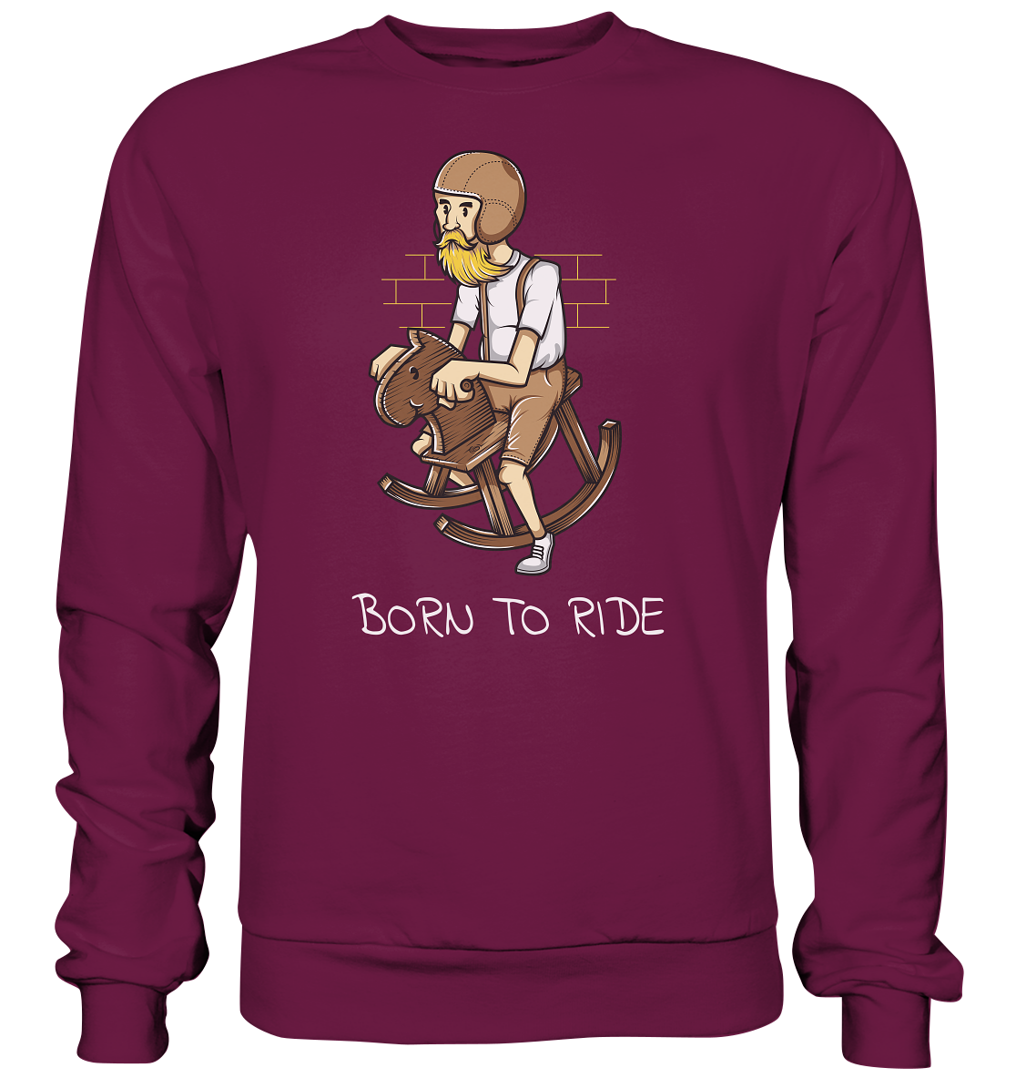 Born to ride - Premium unisex Sweatshirt