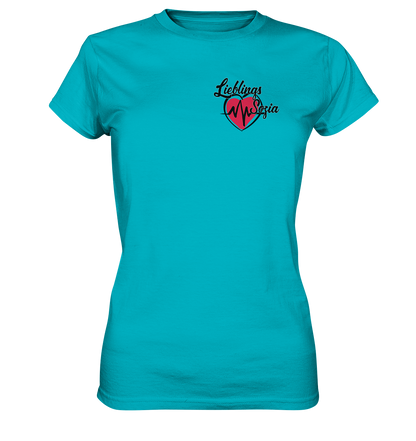 Herz mit Pulsschlag - Lieblings Sozia - Ladies Premium Shirt