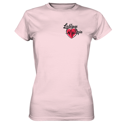 Herz mit Pulsschlag - Lieblings Sozia - Ladies Premium Shirt