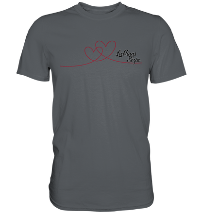 Doppelherz - Lieblings Sozia - Premium Shirt