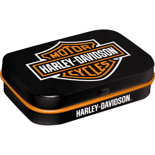 Pillendose - Harley Davidson mit Pfefferminz