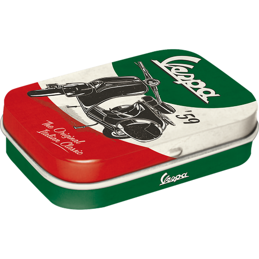 Pillendose - Vespa Italien Classic mit Pfefferminz