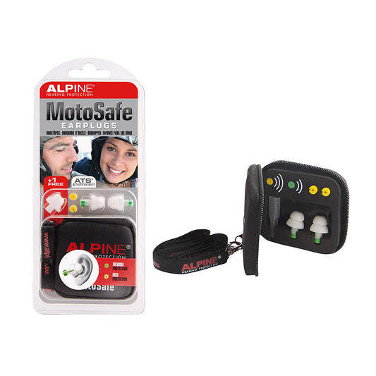 Alpine MotoSafe Gehörschutz für Motorradfahrer