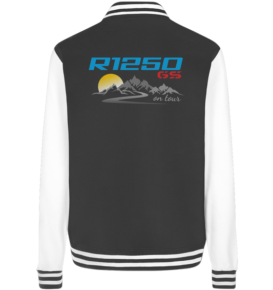 R1250GS Motorrad College Jacke mit Landschaft - College Jacket