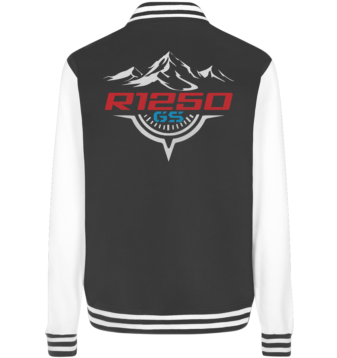 R1250GS Motorrad College Jacke Bergmotiv - 2-farbig