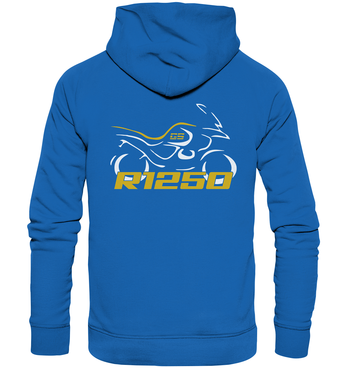 Motiv (hinten) R1250GS stilisiert - Premium Unisex Hoodie