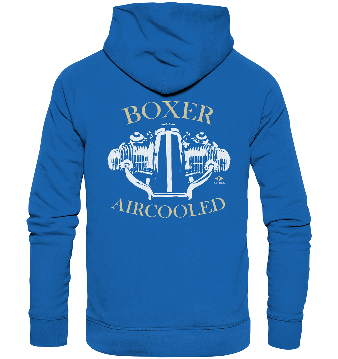Motiv (hinten) Boxermotor - Premium Unisex Hoodie