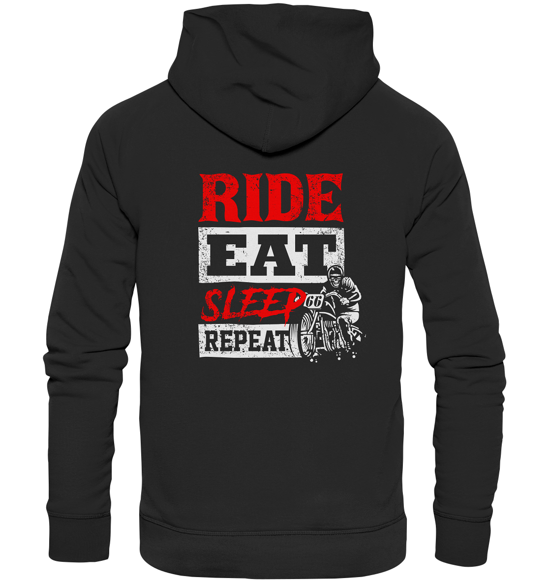 Ride, eat, sleep, repeat - Premium Unisex Hoodie