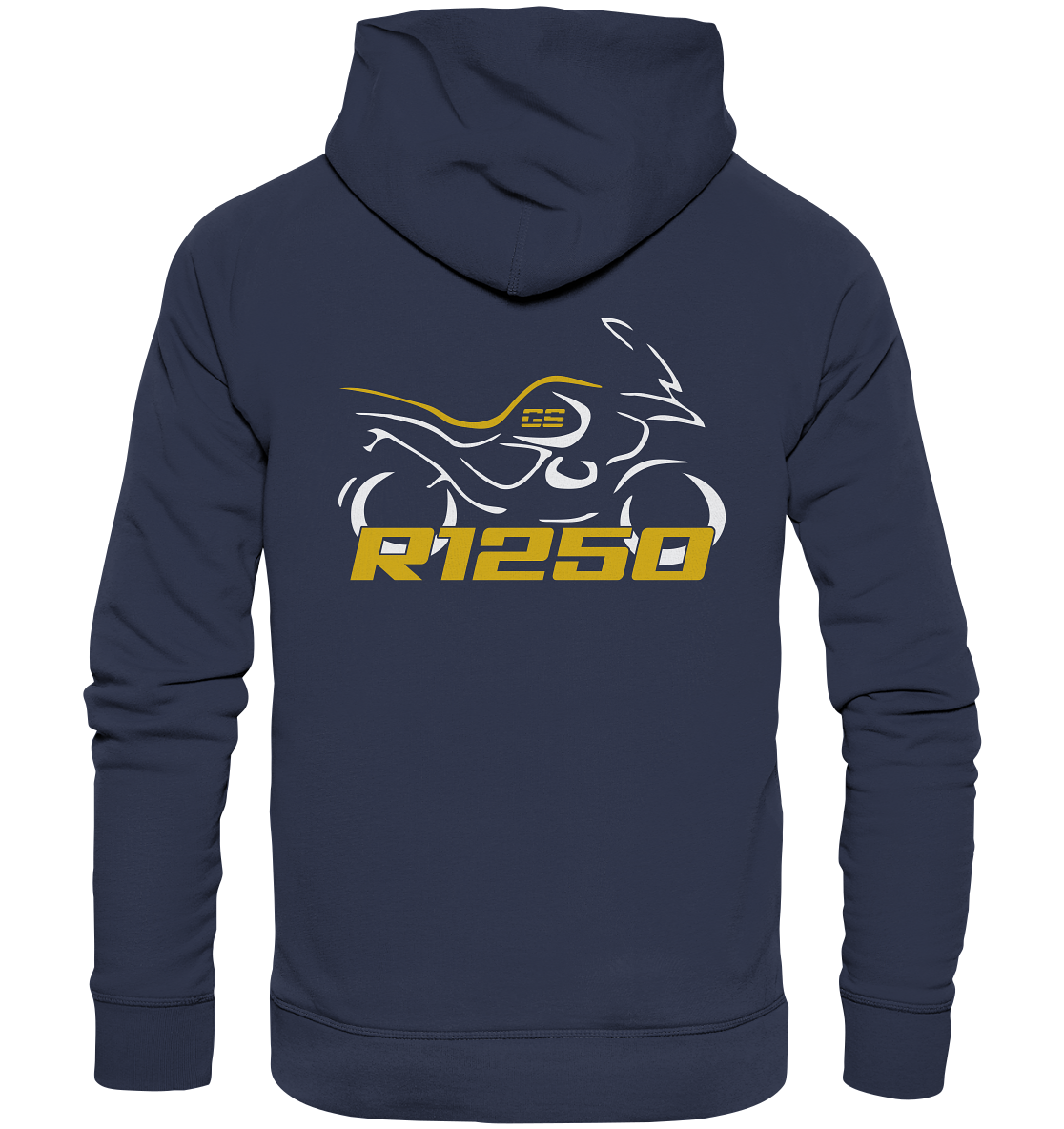 Motiv (hinten) R1250GS stilisiert - Premium Unisex Hoodie