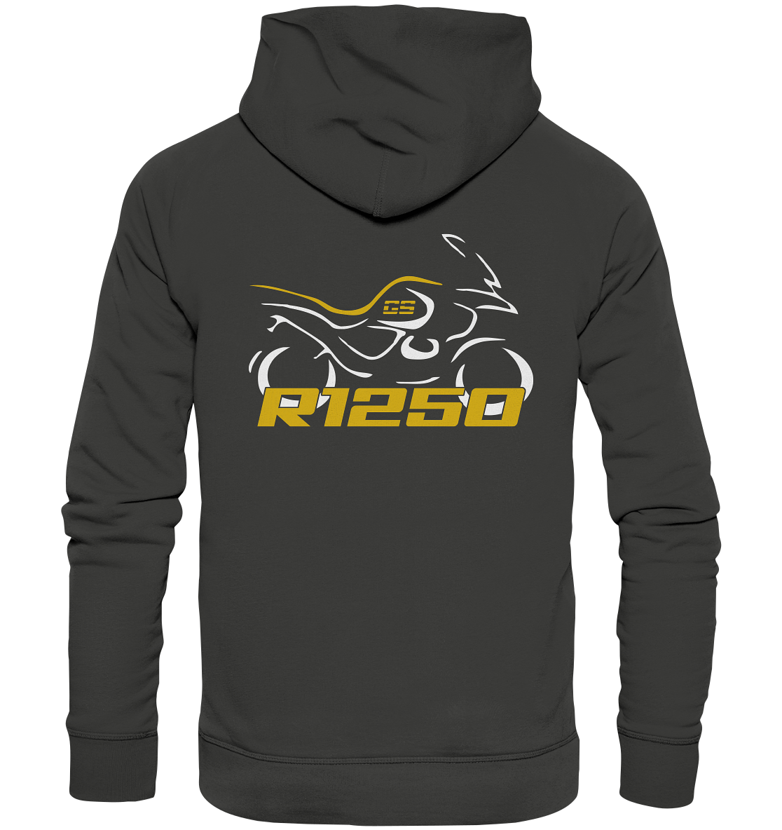 Motiv (hinten) R1250GS stilisiert - Premium Unisex Hoodie
