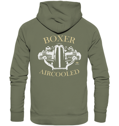Motiv (hinten) Boxermotor - Premium Unisex Hoodie