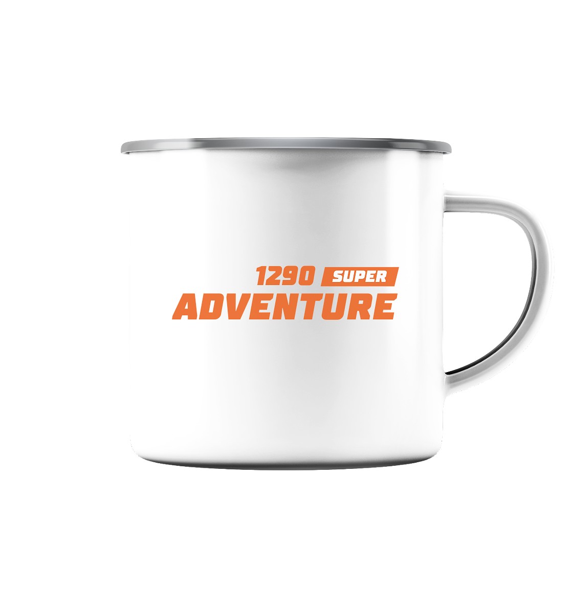 Emaille Tasse 1290 Super Adventure - Emaille Tasse (Silber)