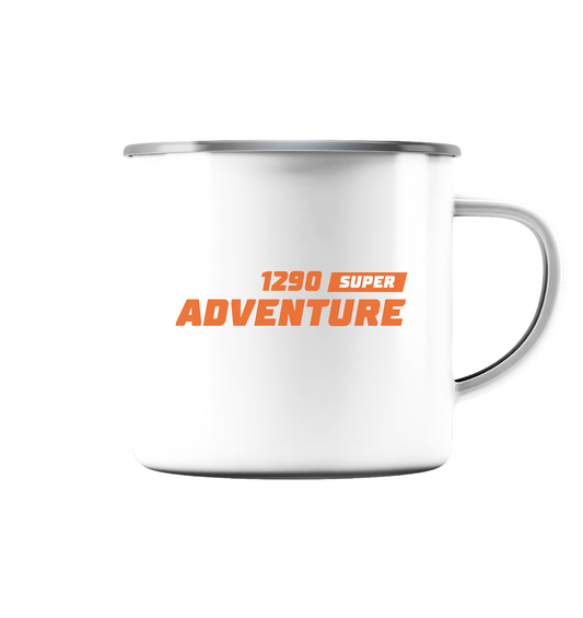 Emaille Tasse 1290 Super Adventure - Emaille Tasse (Silber)