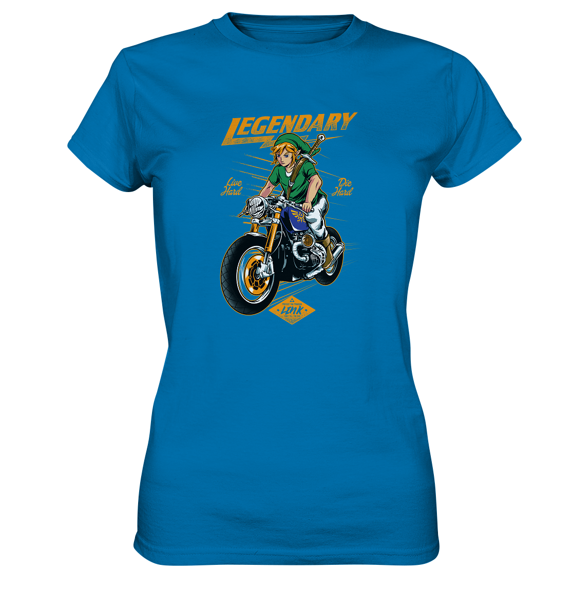 Motiv: Legendary Bikerlady - Ladies Premium Shirt - verschiedene Farben