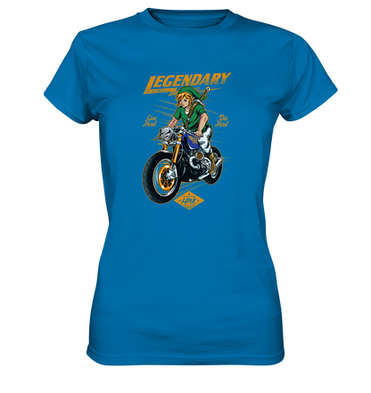 Motiv: Legendary Bikerlady - Ladies Premium Shirt - verschiedene Farben