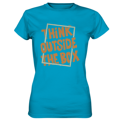 Think outside the box - Ladies Premium Shirt - mehrere Farben
