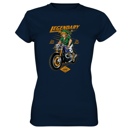 Motiv: Legendary Bikerlady - Ladies Premium Shirt - verschiedene Farben