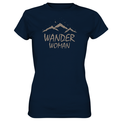 FÜR LADIES - Shirt Wanderwoman - Premium Damen Shirt