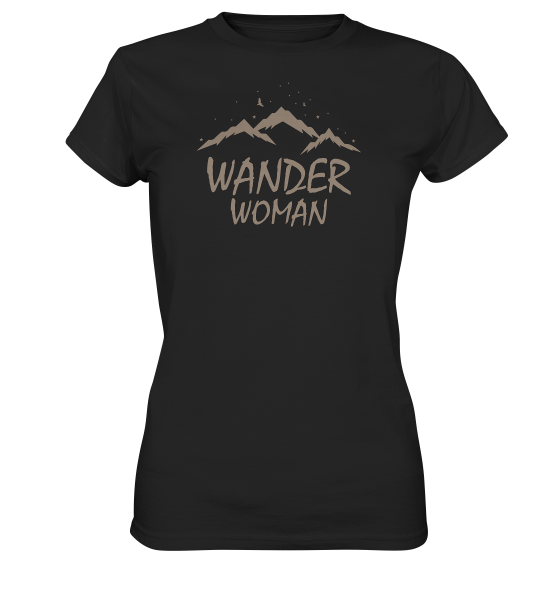 FÜR LADIES - Shirt Wanderwoman - Premium Damen Shirt