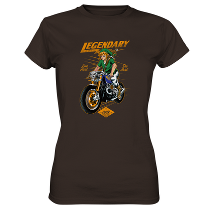Motiv: Legendary Bikerlady - Ladies Premium Shirt - verschiedene Farben