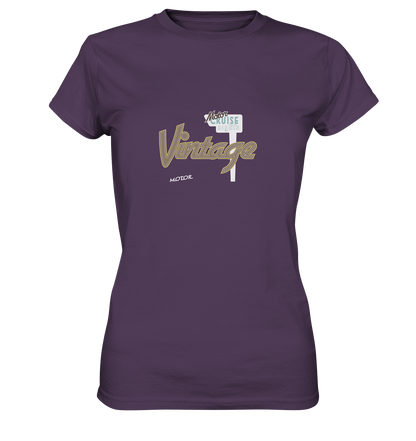 Motiv Vintage Motorcruise - Ladies Premium Shirt - verschiedene Farben