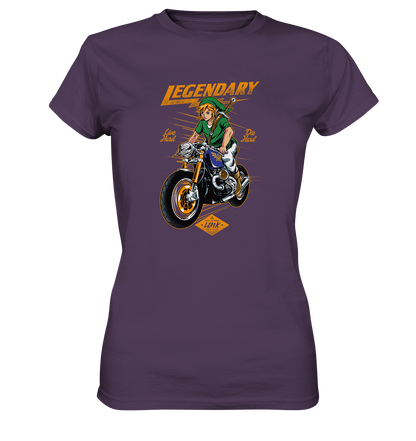 Motiv: Legendary Bikerlady - Ladies Premium Shirt - verschiedene Farben