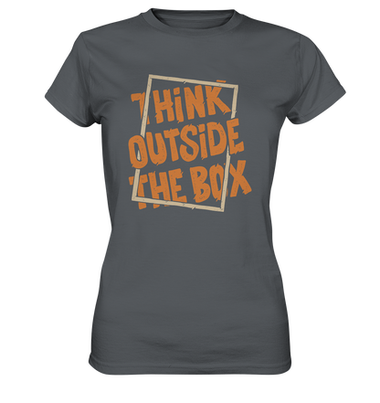 Think outside the box - Ladies Premium Shirt - mehrere Farben