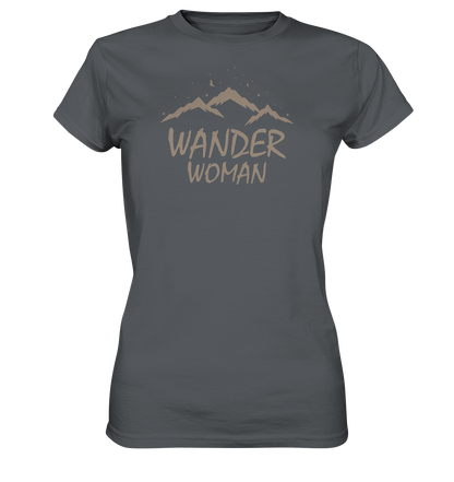 FÜR LADIES - Shirt Wanderwoman - Premium Damen Shirt