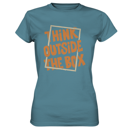 Think outside the box - Ladies Premium Shirt - mehrere Farben