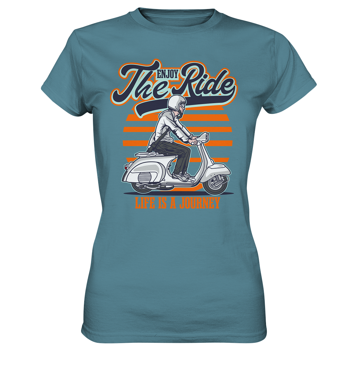 Motiv Enjoy the Ride - Ladies Premium Shirt - verschiedene Farben