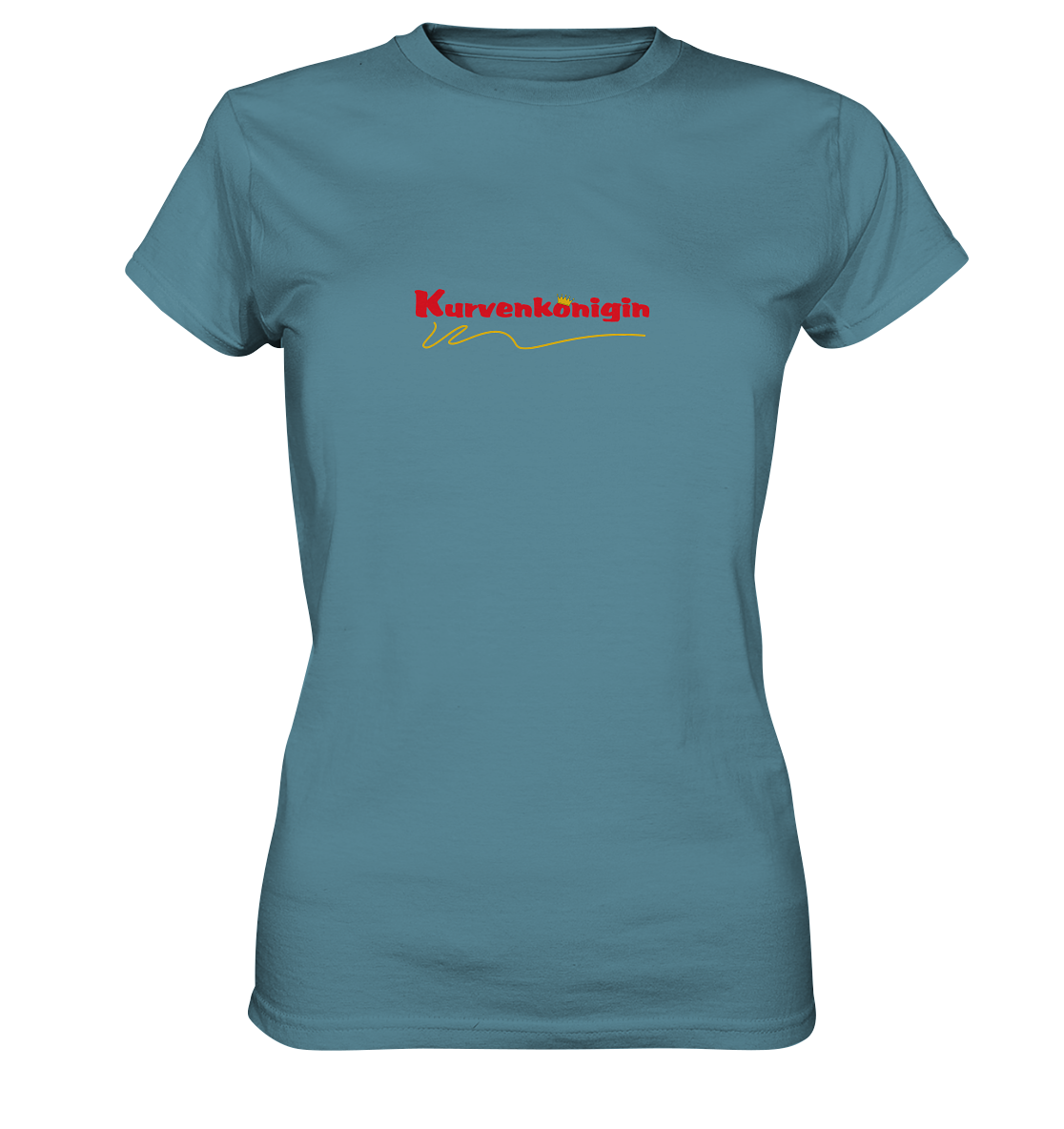 Kurvenkönigin Logo - Ladies Premium Shirt - mehrere Farben