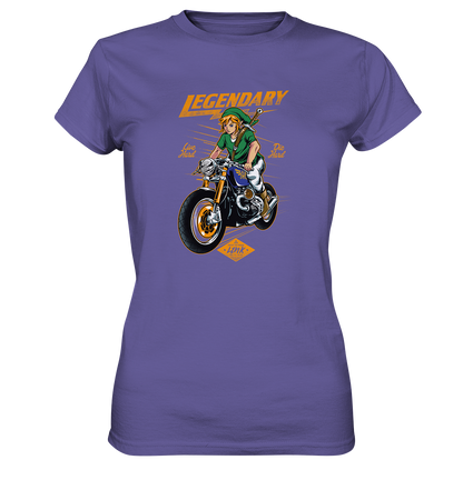 Motiv: Legendary Bikerlady - Ladies Premium Shirt - verschiedene Farben
