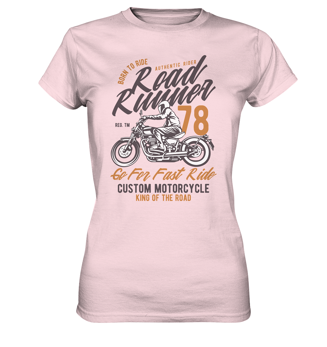 Motiv Road Runner - Ladies Premium Shirt - verschiedene Farben