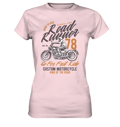Motiv Road Runner - Ladies Premium Shirt - verschiedene Farben