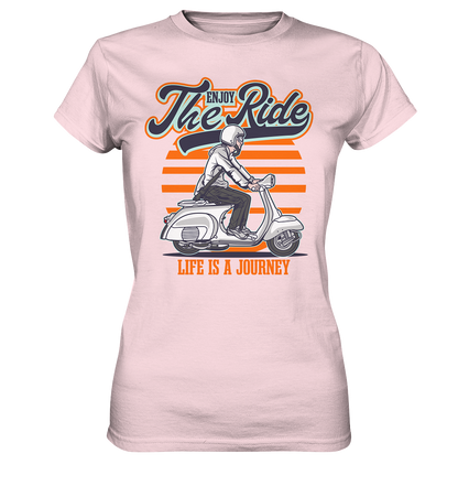 Motiv Enjoy the Ride - Ladies Premium Shirt - verschiedene Farben