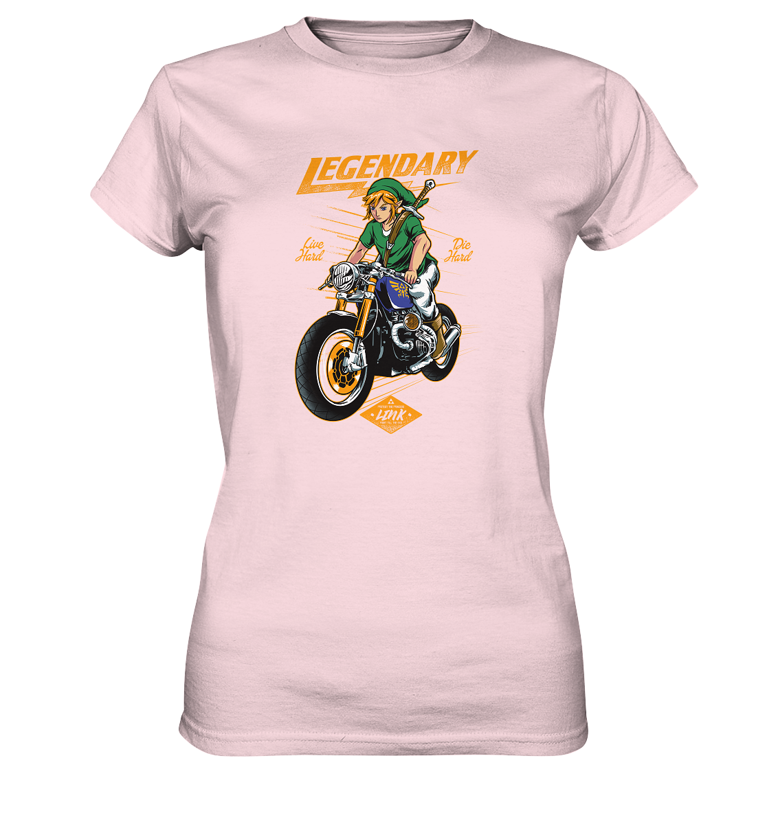 Motiv: Legendary Bikerlady - Ladies Premium Shirt - verschiedene Farben