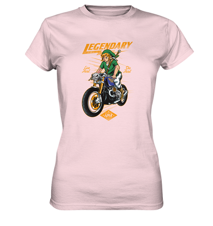 Motiv: Legendary Bikerlady - Ladies Premium Shirt - verschiedene Farben